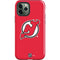 NHL New Jersey Devils Solid Background iPhone 12 Pro Max Impact Case