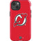 NHL New Jersey Devils Solid Background iPhone 13 Impact Case