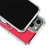 NHL New Jersey Devils Solid Background iPhone 13 Pro Clear Case