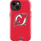 NHL New Jersey Devils Solid Background iPhone 15 Plus Impact Case