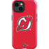 NHL New Jersey Devils Solid Background iPhone 15 Plus Impact Case