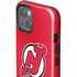 NHL New Jersey Devils Solid Background iPhone 15 Plus Impact Case