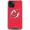 NHL New Jersey Devils Solid Background iPhone 14 Plus Clear Case