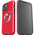 NHL New Jersey Devils Solid Background iPhone 14 Impact Case