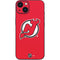 NHL New Jersey Devils Solid Background iPhone 15 Plus Skin