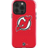 NHL New Jersey Devils Solid Background iPhone 14 Pro Impact Case