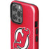 NHL New Jersey Devils Solid Background iPhone 15 Pro Max Impact Case