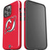 NHL New Jersey Devils Solid Background iPhone 14 Pro Max Impact Case