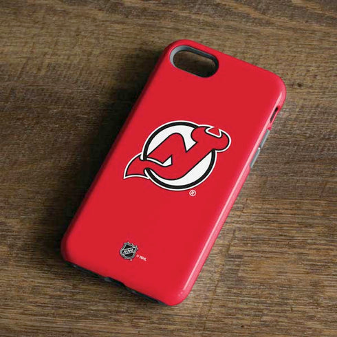 NHL New Jersey Devils Solid Background iPhone 7 Pro Case