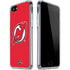 NHL New Jersey Devils Solid Background iPhone SE (2nd & 3rd Gen) Clear Case