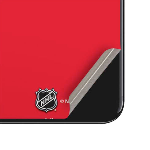 NHL New Jersey Devils Solid Background iPhone SE (2nd & 3rd Gen) Skin