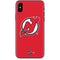 NHL New Jersey Devils Solid Background iPhone XS Skin