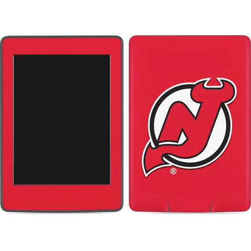 NHL New Jersey Devils Solid Background Amazon Kindle Skin