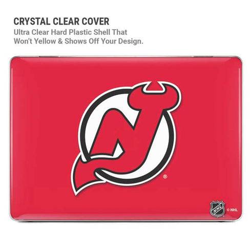 NHL New Jersey Devils Solid Background MacBook Air 13in M1 (2021) Case plus Skin