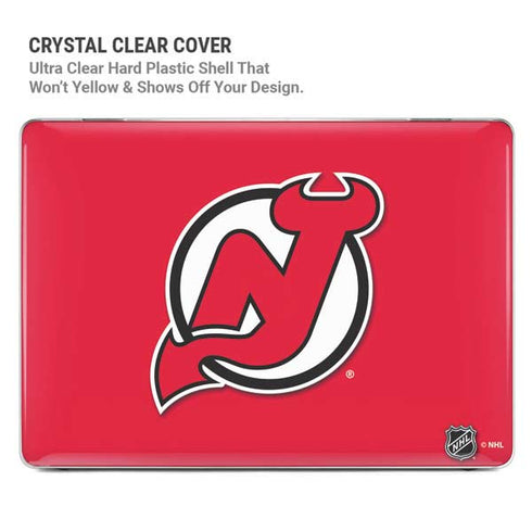 NHL New Jersey Devils Solid Background MacBook Air 15in (2023-2025) Case plus Skin