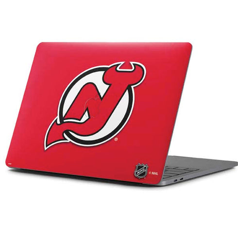 NHL New Jersey Devils Solid Background Apple MacBook Pro 13-inch Skin