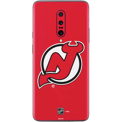 NHL New Jersey Devils Solid Background OnePlus 7 Pro Skin