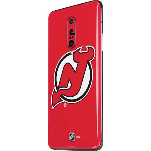 NHL New Jersey Devils Solid Background OnePlus 7 Pro Skin
