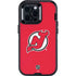 NHL New Jersey Devils Solid Background Otterbox Defender iPhone Skin