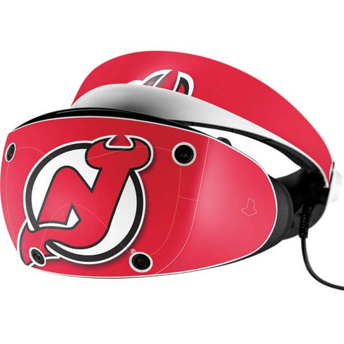 NHL New Jersey Devils Solid Background PlayStation VR2 Skin