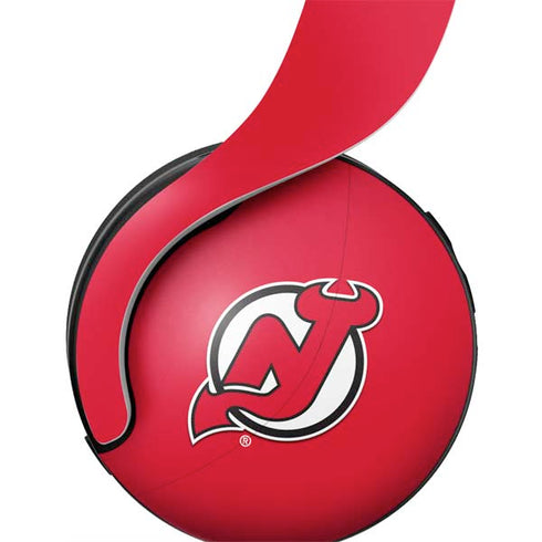 NHL New Jersey Devils Solid Background PULSE 3D Wireless Headset for PS5 Skin