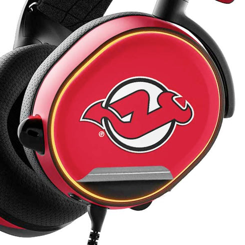 NHL New Jersey Devils Solid Background SteelSeries Arctis 5 Skin