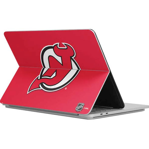 NHL New Jersey Devils Solid Background Surface Laptop Studio Skin