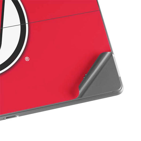 NHL New Jersey Devils Solid Background Surface Pro 8 Skin