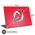 NHL New Jersey Devils Solid Background Universal Laptop 15in (12.2 x 8.8in) Skin