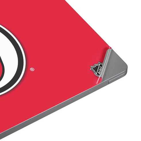 NHL New Jersey Devils Solid Background Universal Laptop 17in (13.8 x 10in) Skin
