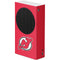 NHL New Jersey Devils Solid Background Xbox Series S Console Skin