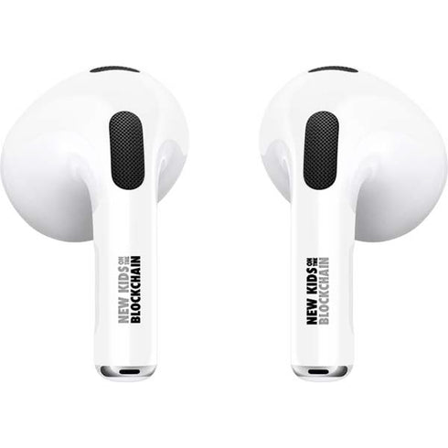 New Kids On The Blockchain Apple AirPods (3rd Gen 2021) Skin
