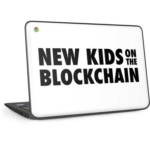 New Kids On The Blockchain HP Chromebook Skin