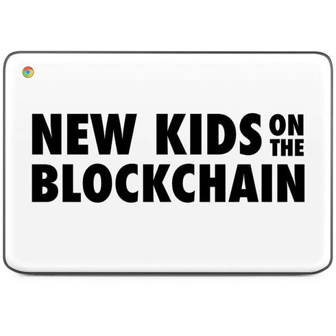 New Kids On The Blockchain HP Chromebook Skin