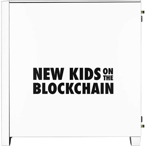 New Kids On The Blockchain Corsair 4000D Tempered Glass Mid-Tower ATX Case Skin