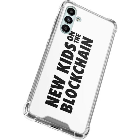 New Kids On The Blockchain Galaxy A13 5G Clear Case