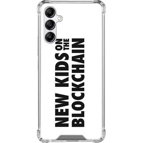 New Kids On The Blockchain Galaxy A14 5G Clear Case