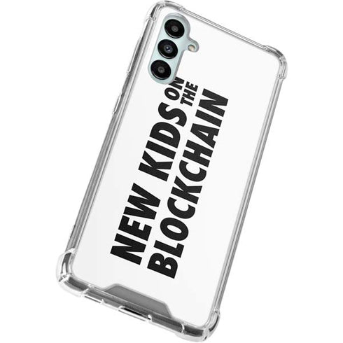 New Kids On The Blockchain Galaxy A14 5G Clear Case