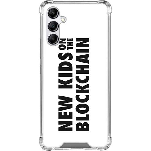New Kids On The Blockchain Galaxy A15 5G Clear Case