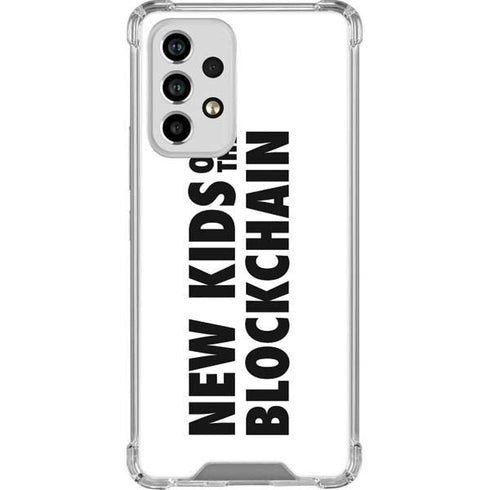New Kids On The Blockchain Galaxy A53 5G Clear Case