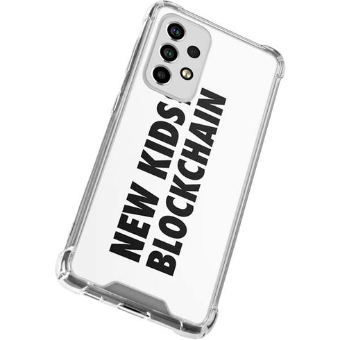 New Kids On The Blockchain Galaxy A53 5G Clear Case