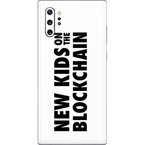 New Kids On The Blockchain Galaxy Note 10 Plus Skin