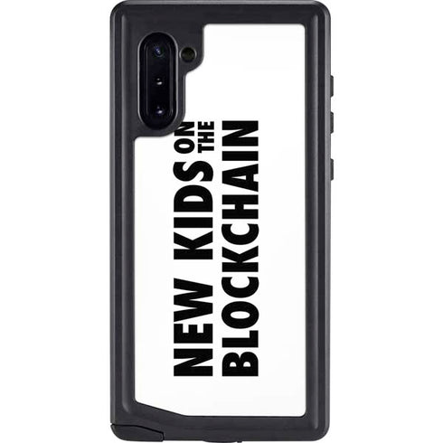 New Kids On The Blockchain Galaxy Note 10 Waterproof Case