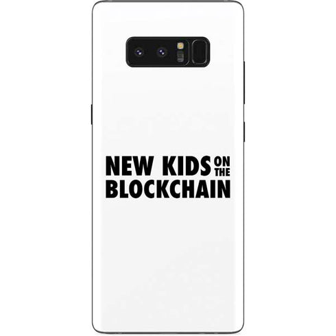 New Kids On The Blockchain Galaxy Note 8 Skin