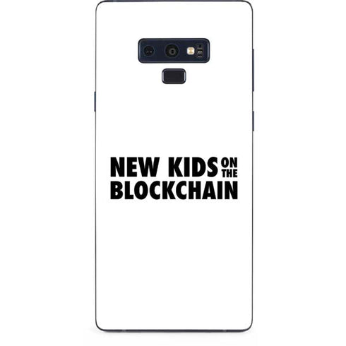 New Kids On The Blockchain Galaxy Note 9 Skin