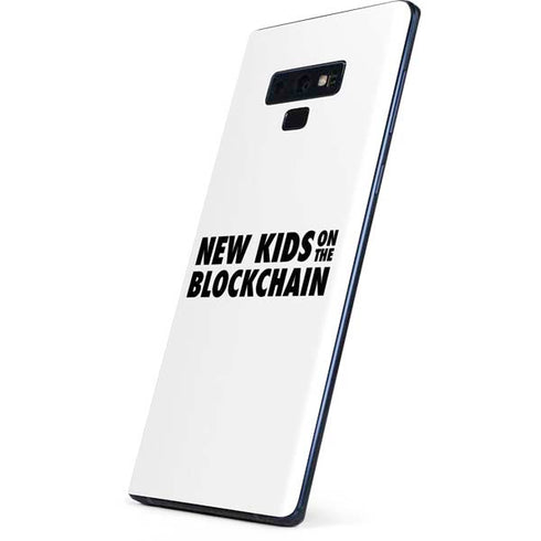 New Kids On The Blockchain Galaxy Note 9 Skin
