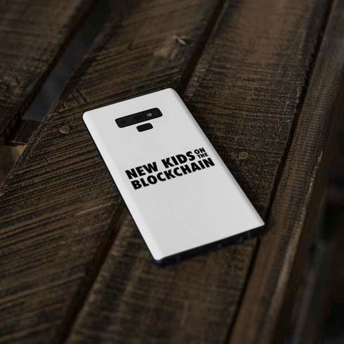 New Kids On The Blockchain Galaxy Note 9 Skin