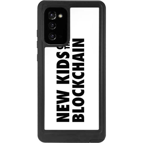 New Kids On The Blockchain Galaxy Note20 5G Waterproof Case
