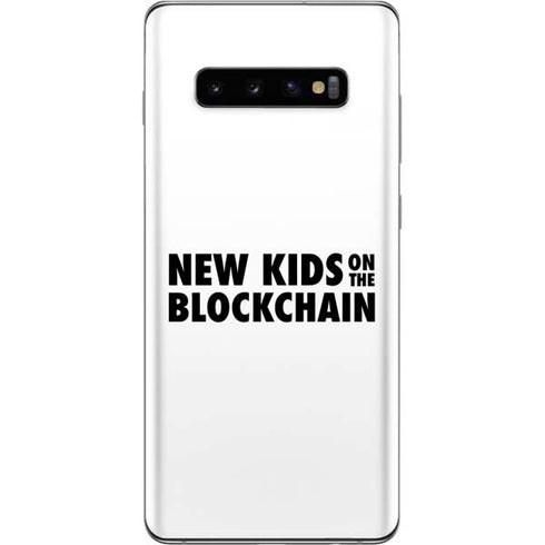 New Kids On The Blockchain Galaxy S10 Plus Skin
