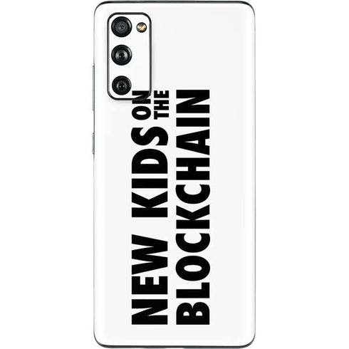 New Kids On The Blockchain Galaxy S20 Fan Edition Skin